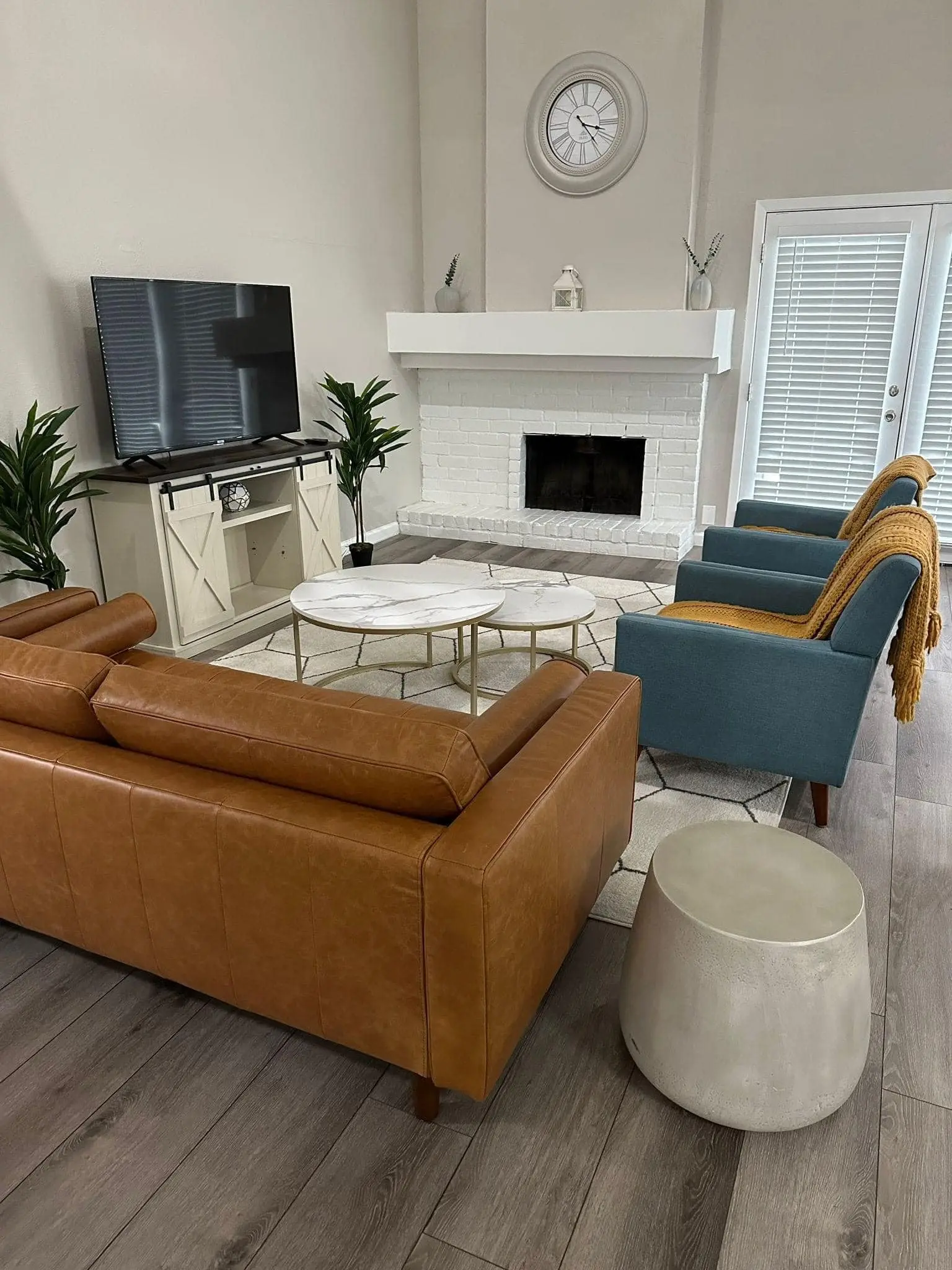 Living room kept spotless by Ferns and Karla's recurring house cleaning near Park City